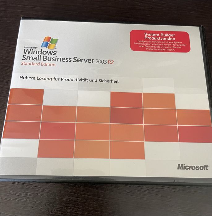 BackOffice server Windows server 2003