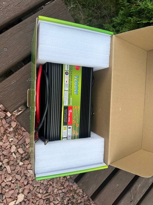 Потужний ІНВЕРТОР 5200W‼️ Акумулятор Безперебійник Зарядний пристрій