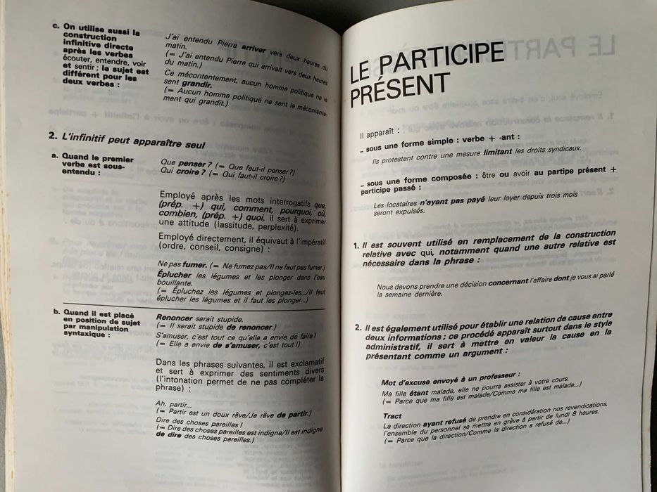 Grammaire Vivante Du Français