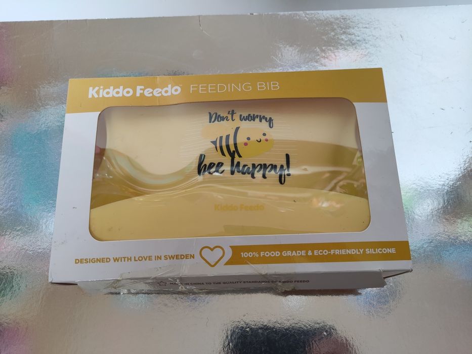 Kiddo Feedo silikonowych śliniaków dla niemowląt i małych dzieci