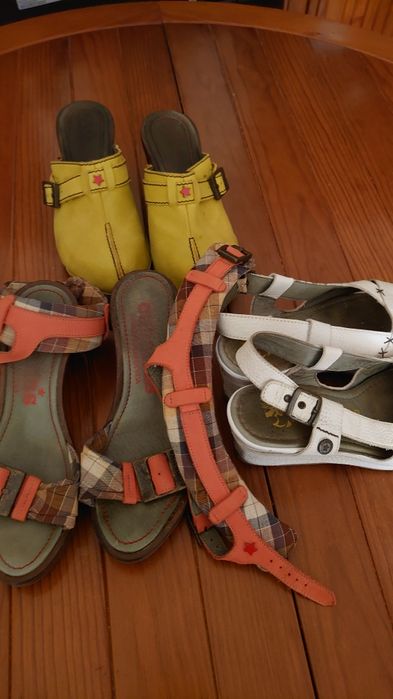 Cubanas, fidji, goldmund...Calçado N-37 novo e muito pouco usado