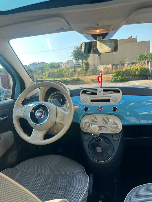Fiat 500 0.9 TwinAir Turbo | Lounge | Teto Panorâmico | 2010