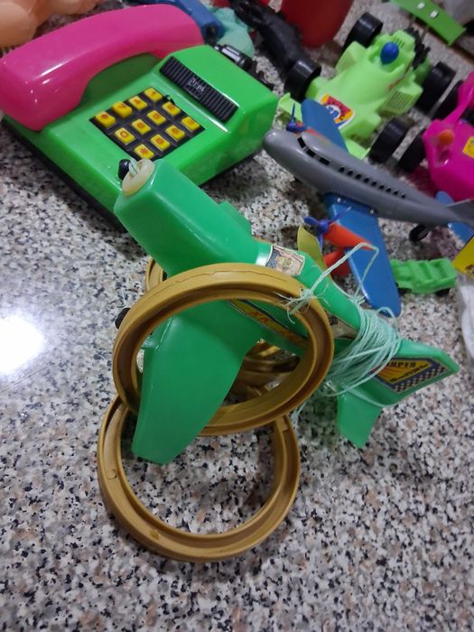 Lote de brinquedo antigos