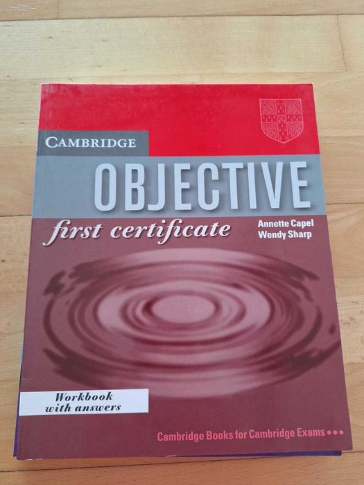 Objective First Certificate Workbook with Answers Cambridge