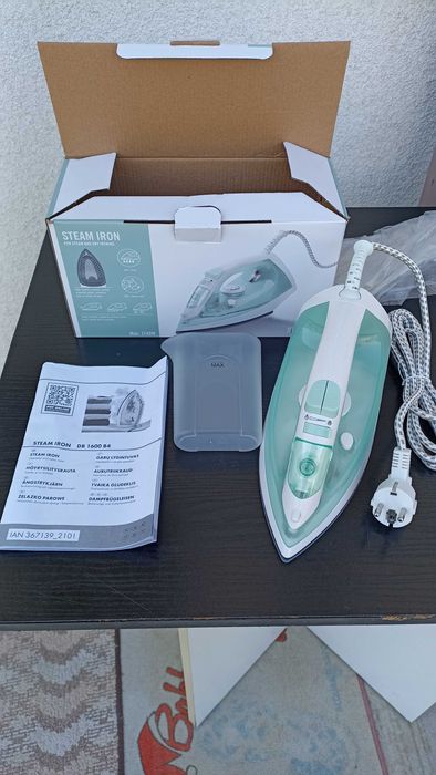 Żelazko  firmy STEAN IRON moc-1740W, 230V, Parowe, Nowe,