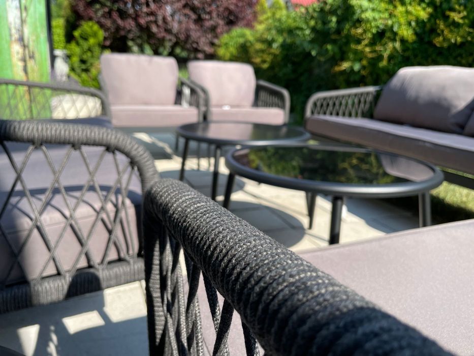 PORTO XXL zestaw mebli 2x sofa 4x fotel 4x stolik (c)