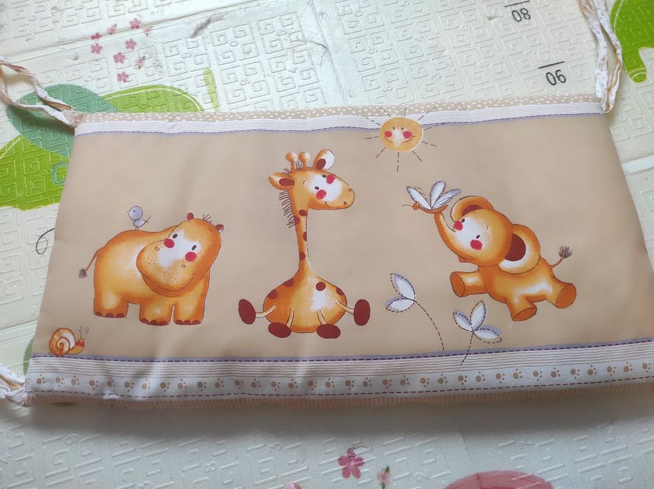 Набір в колиску бежевий