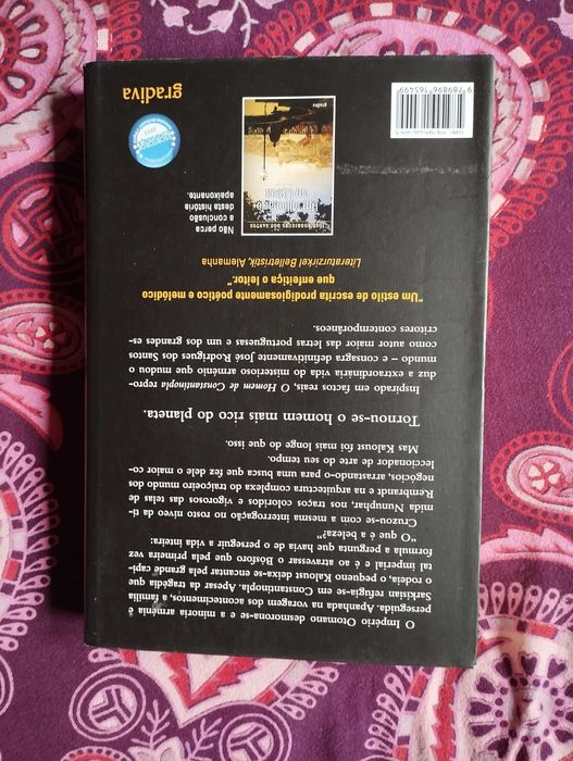 Livro "O Homem de Constantinopla"