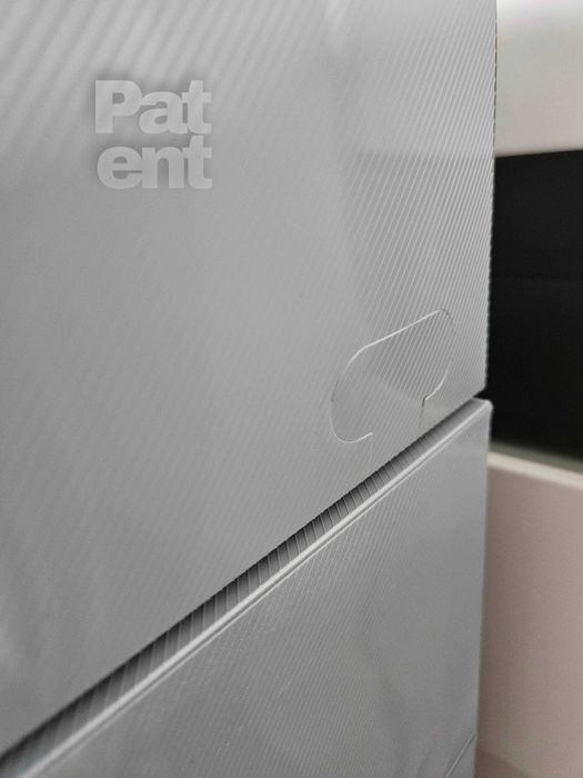 Organizery 10 sztuk pudełka do przechowywania szare dom modułowe