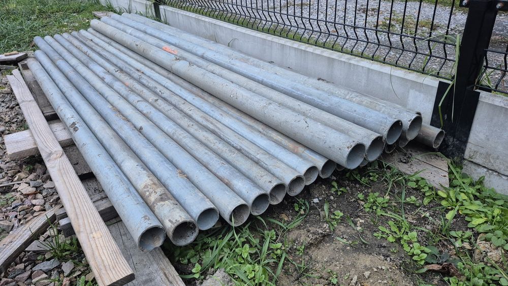 Rury, rurki, słupki stalowe ocynkowane fi60 i fi80