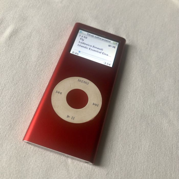 Apple iPod Nano 2 generacja 4GB RED BOX NOWA BATERIA