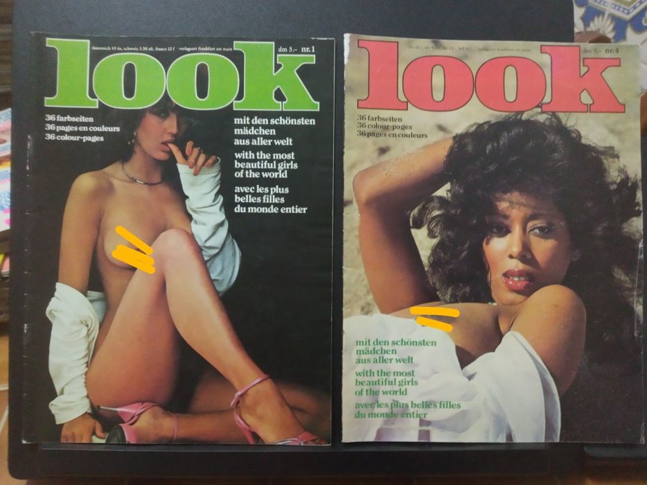 16 Revistas eróticas, vários títulos