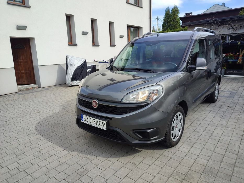 Fiat Doblo 120 KM + LPG, bezwypadkowy