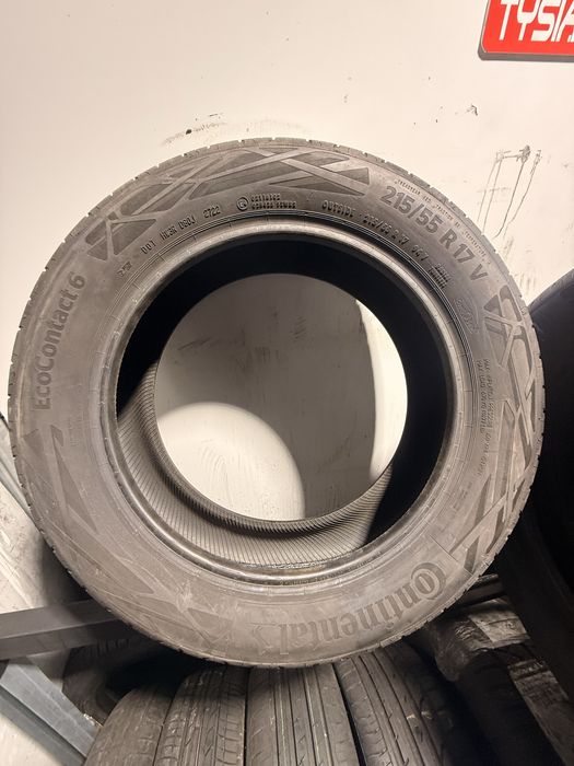 Opony letnie demo 215/55/17 continental ecocontact 6  dot 2022