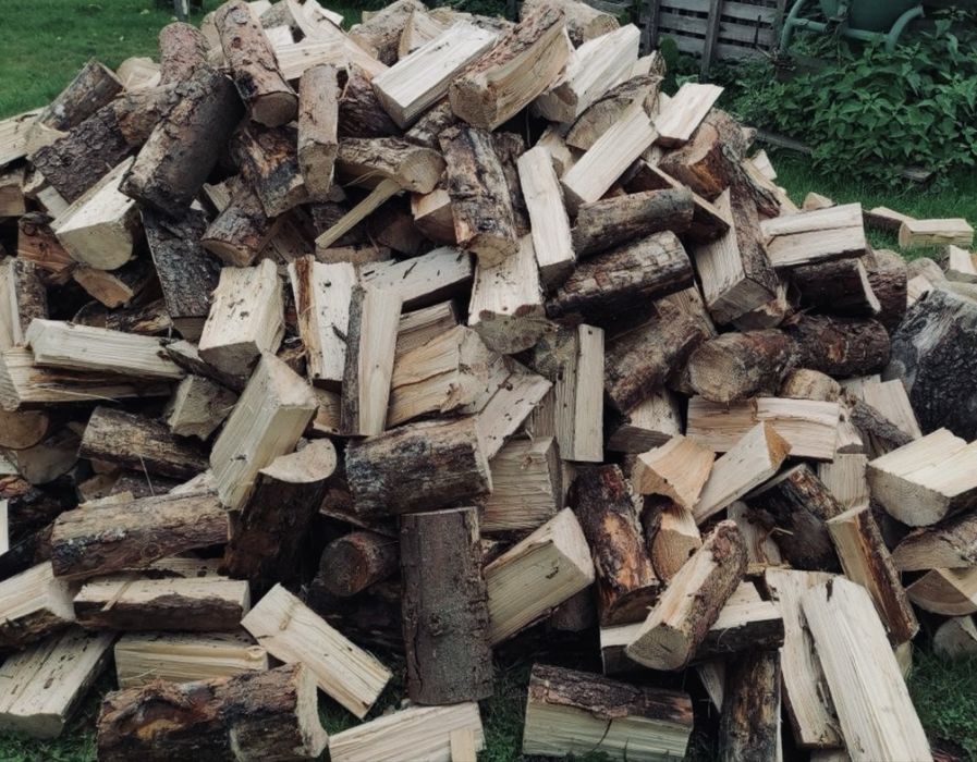 Drewno opał kominek piec dąb buk brzoza Polkowice Lubin LegnicaChojnów