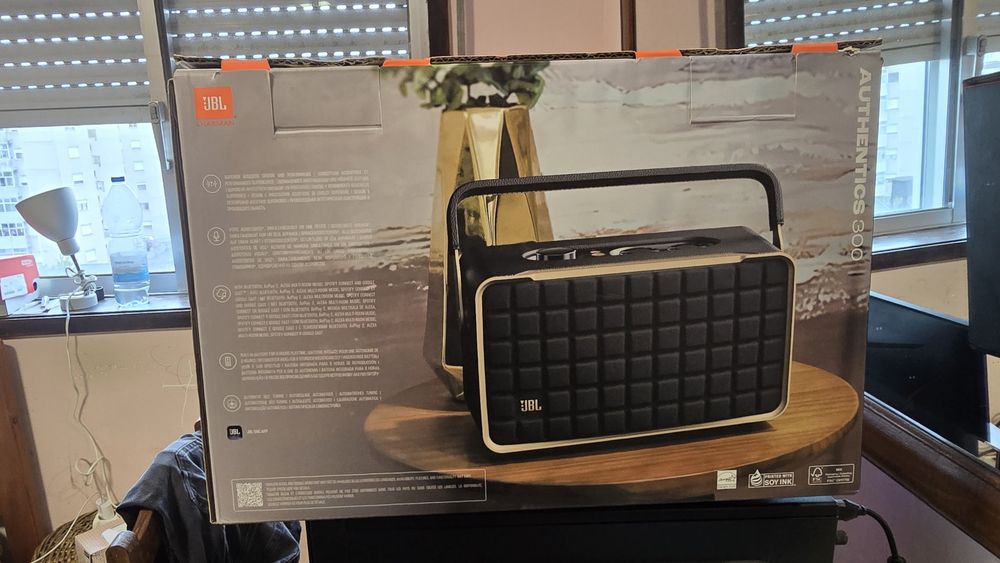 Coluna som portátil jbl 300 autenthic