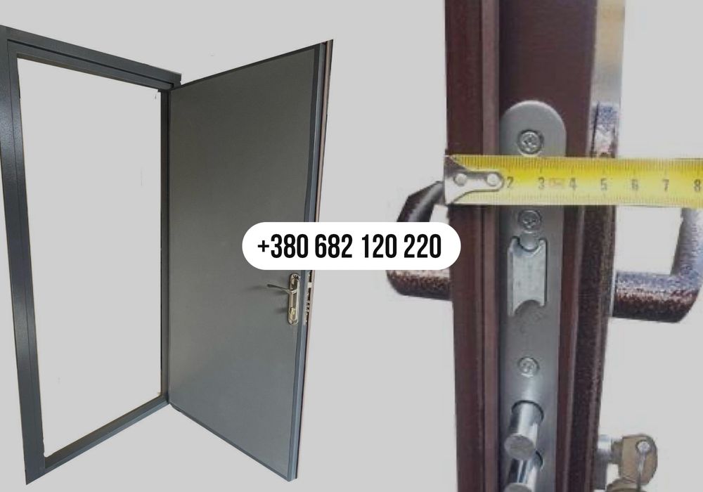 Металлические двери нестандартных размеров под заказ КАЧЕСТВЕНО!