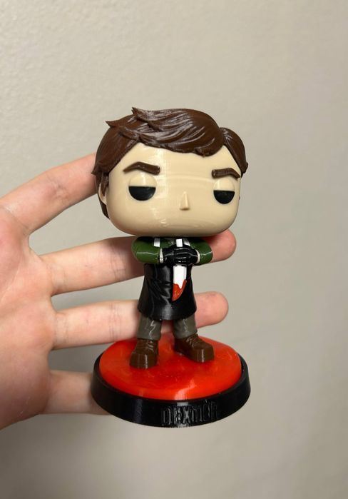 Фігурка Декстер Морган в стилі фанко поп 3д друк