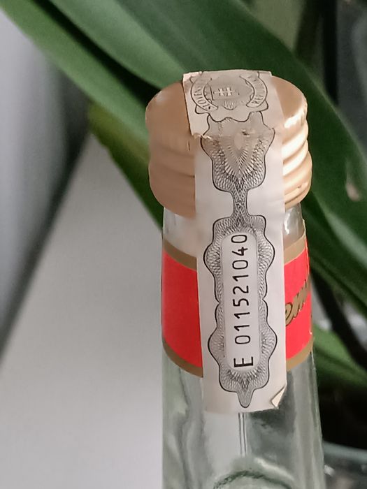 Пляшка бутилка велика ссср експорт об'єм 1л оригінальна старі запаси