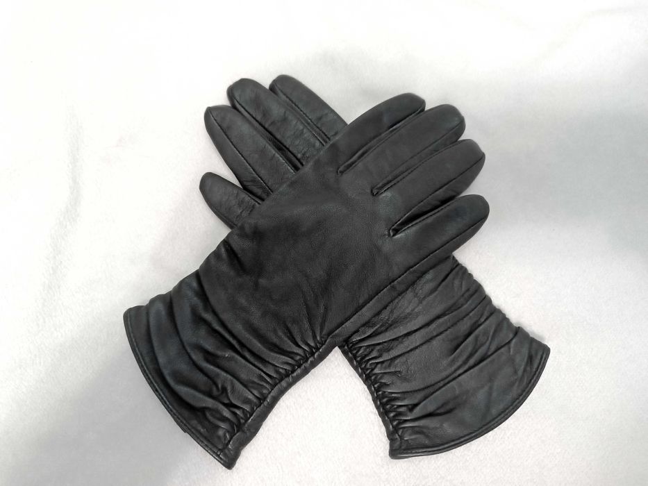Кожаные перчатки Primark Англия натуральная кожа S размер женские