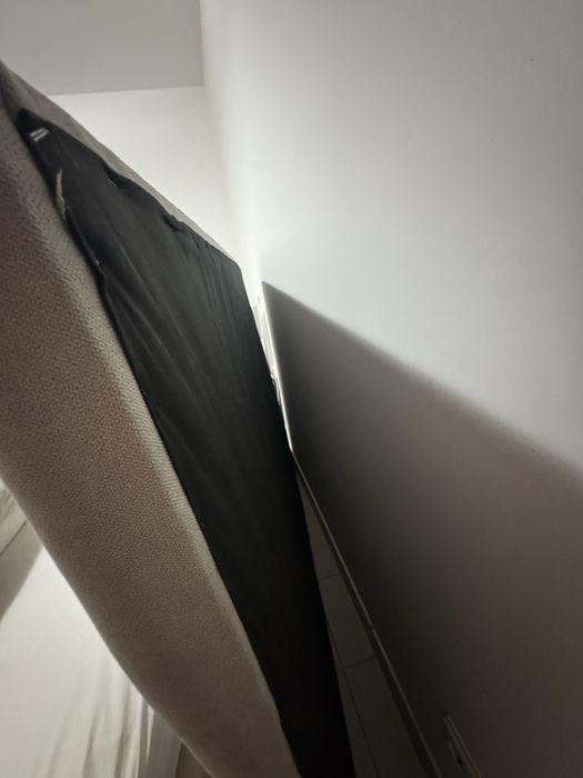 Cabeceira Estofada Cinza