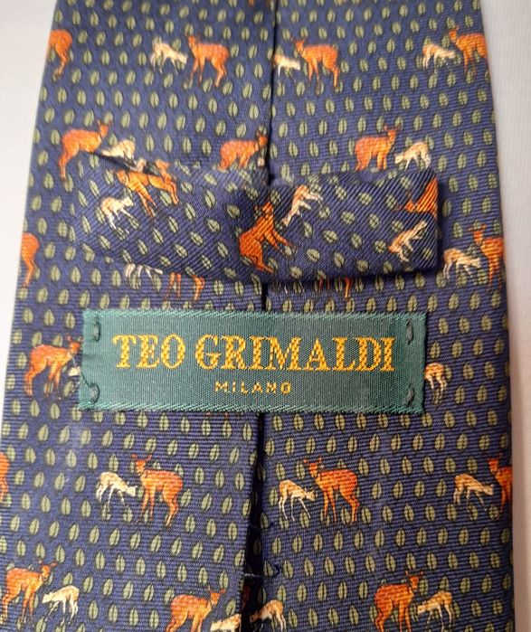 Gravata Teo Grimaldi-Milano, 100% seda.
