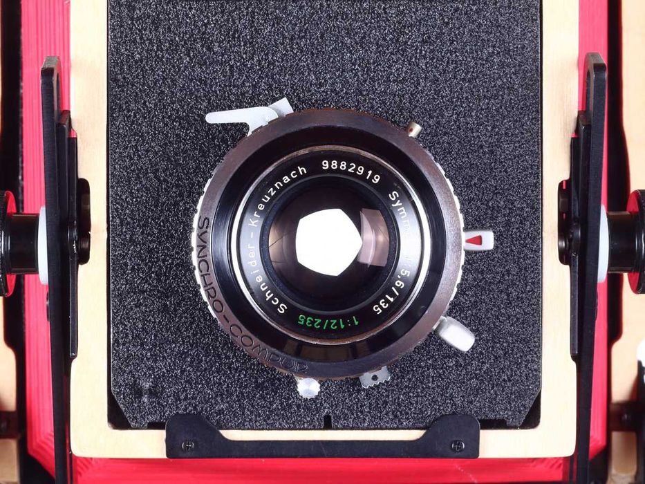 Intrepid 4x5 cala _ cały zestaw do Fotografii Wielkoformatowej