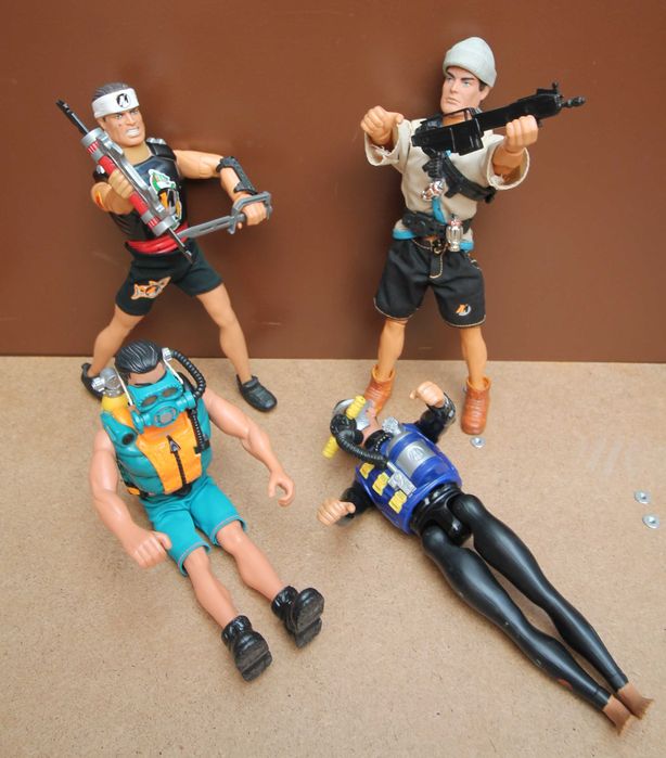 bonecos/figuras action man