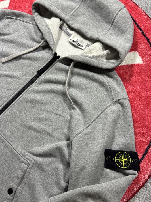 зіп худі стон айленд stone island zip hoodie