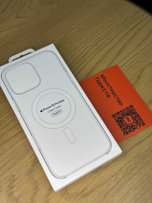 Apple iPhone 16 Pro Max Clear Case MA7F4 оригінальний чохол