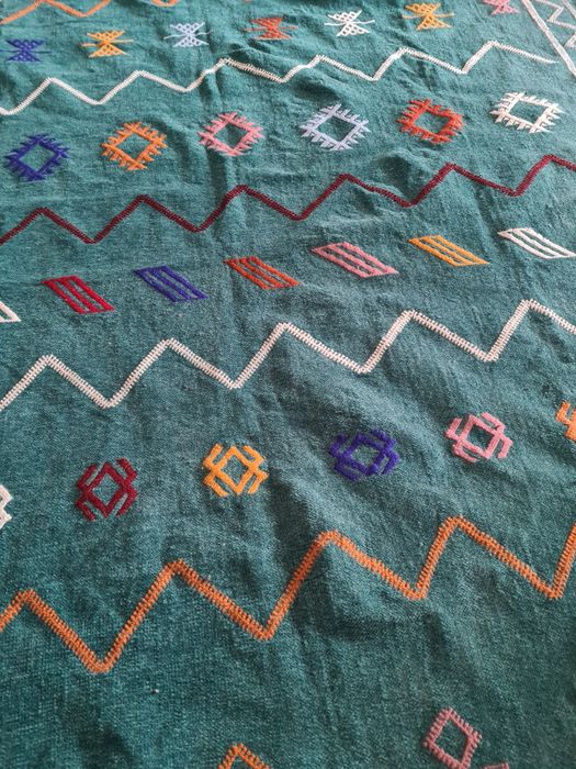 Tapete Kilim em linho