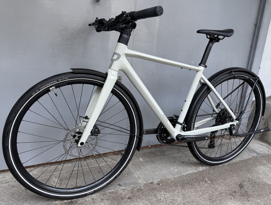 Міський/гравійний велосипед Rose Sneak, розмір S, 2026, Shimano Cues, білий перламутровий колір