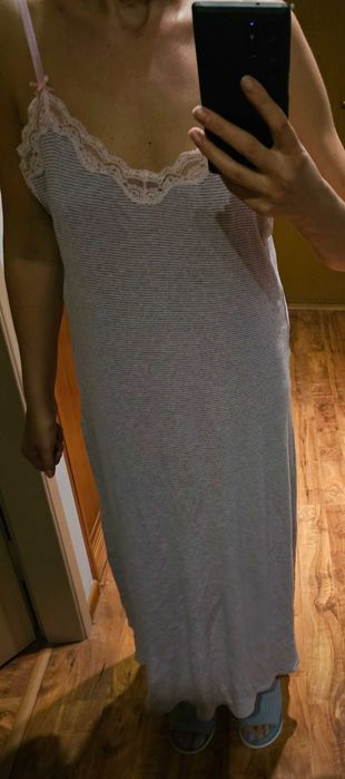 Koszula nocna dluga L