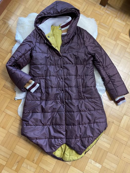 Blue shadow asymetryczny płaszcz jak nowy xxl 44