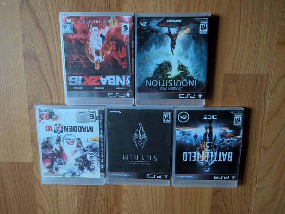 Ігри игры диски на PS3 Battlefield Dragon Age NBA