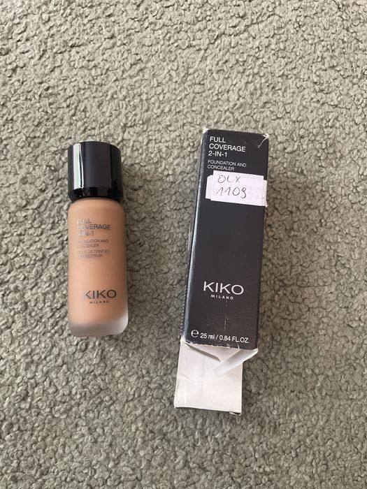 Kiko full coverage 2w1 podkład i korektor w jednym WB120 25ml 1109