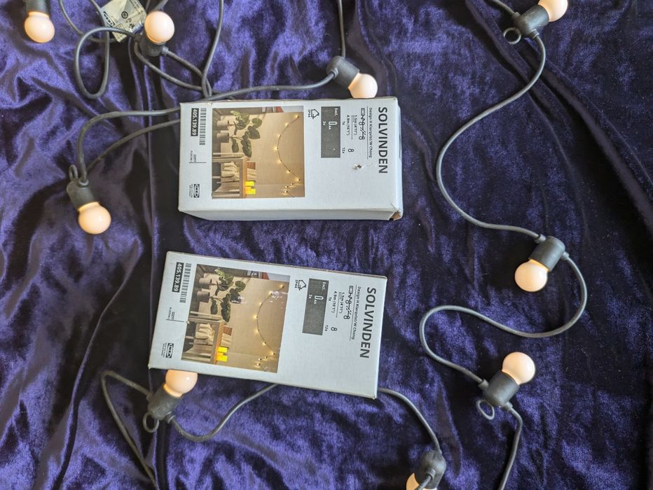 Luzes arraial LED Casamentos, festas, jardim