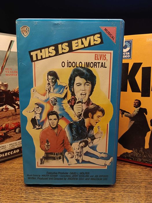 Filme VHS Elvis, O Idolo Musical