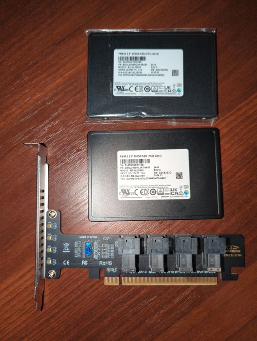 SSD Samsung pm9a3 960gb U.2