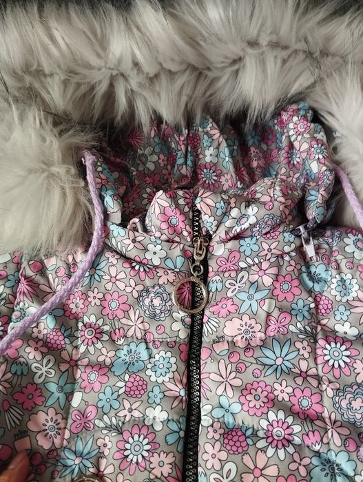 Зимовий комбінезон для дівчинки