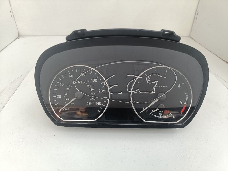 Quadrante / painel de instrumentos BMW 1 (E81)