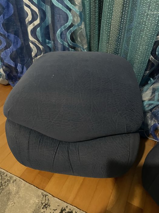 Conjunto sofa e cortinas