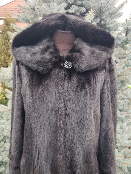 Ог 120 ! Шикарна норкова шуба модель манто 46-48-50-52