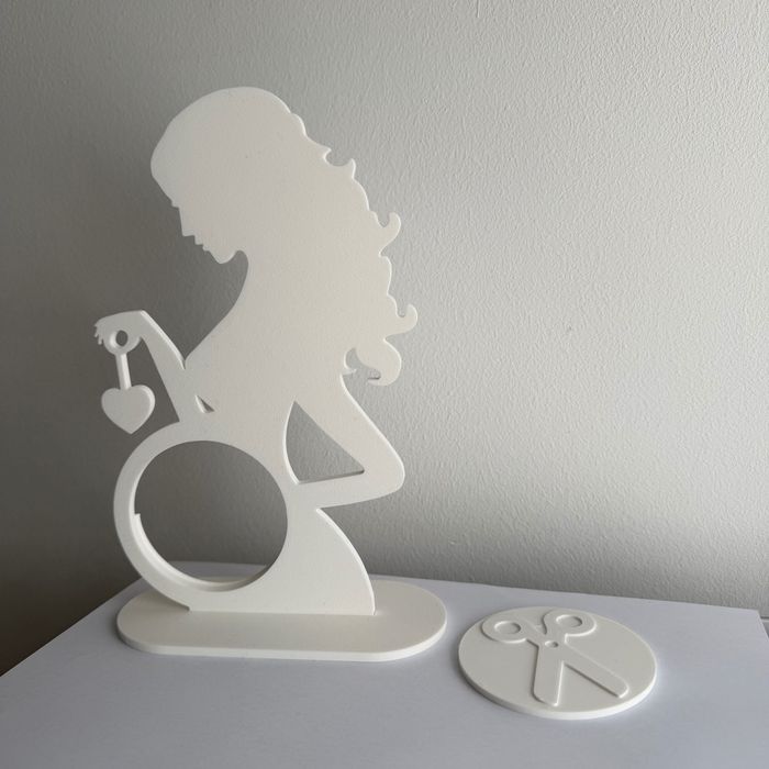 Moldura Grávida 3D