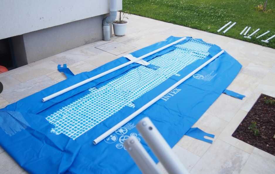 Piscina desmontável retangular [VÁRIOS TAMANHOS] - novo - ENVIO GRÁTIS