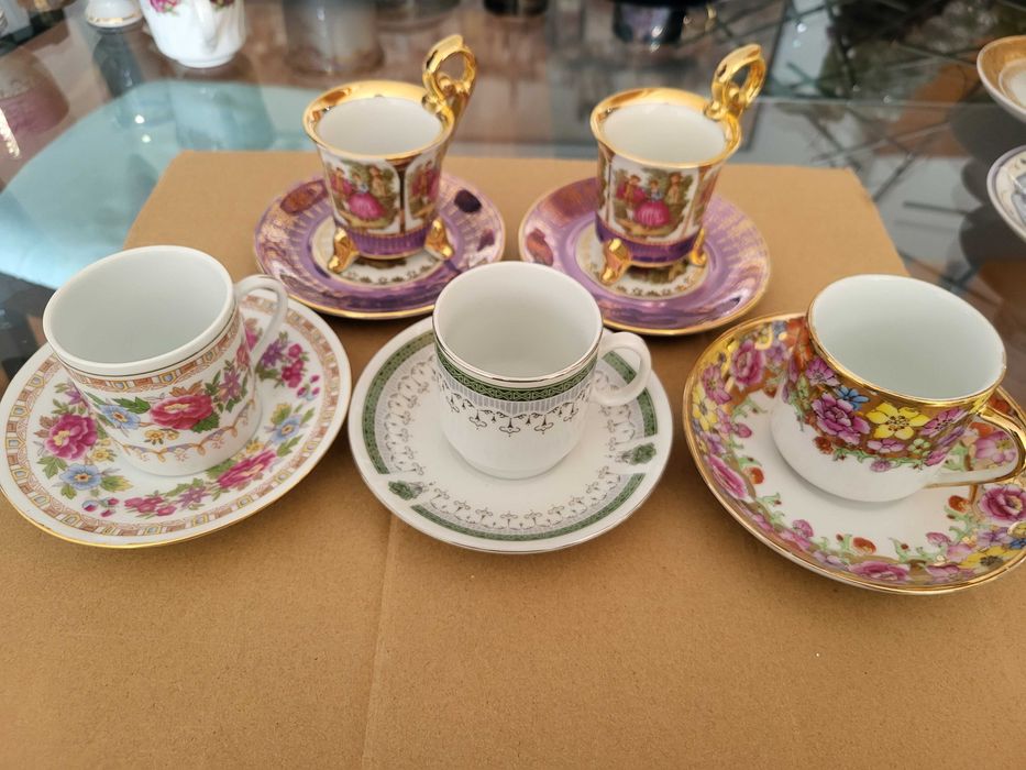 Conjunto Chávenas - Porcelana Chinesa