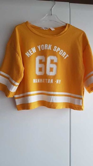 Nowość 2024:) krótka bluzeczka H&M roz 146/152