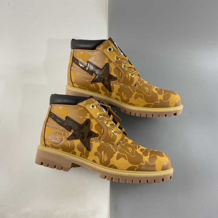 Timberland Chukka Boot Bape Wheat Men's - 1H23-191-904