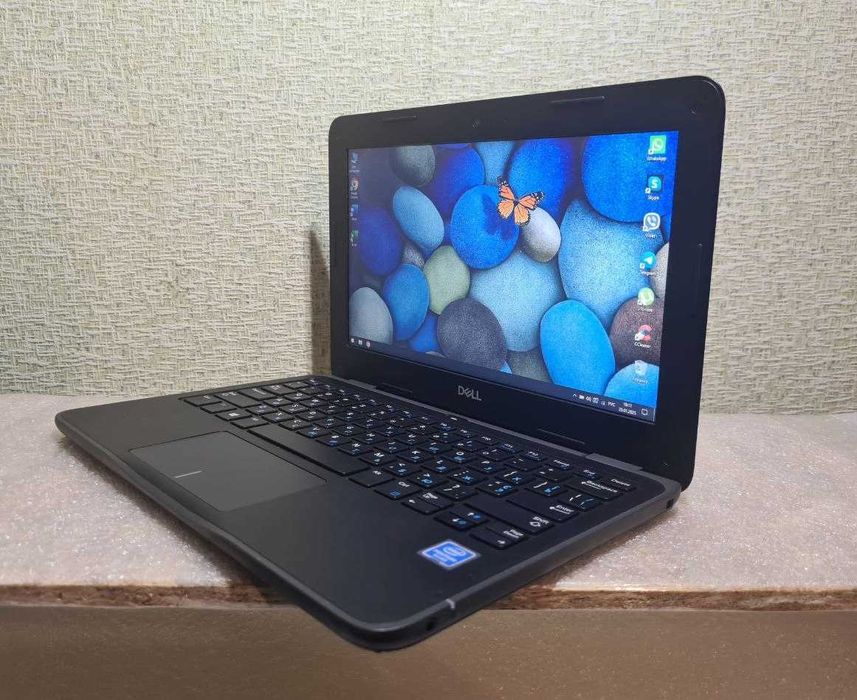 Сучасний швидкий Ноутбук Dell Latitude 3190 на Windows 》Intel Silver》256 SSD》Нотбук для Навчання Роботи Кіно