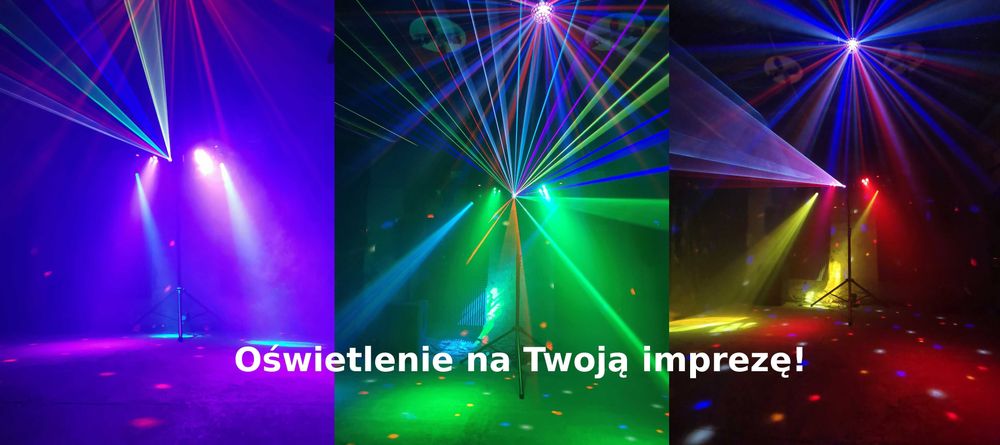 Wynajem nagłośnienia i oświetlenia Obsługa imprez , sala oraz plener